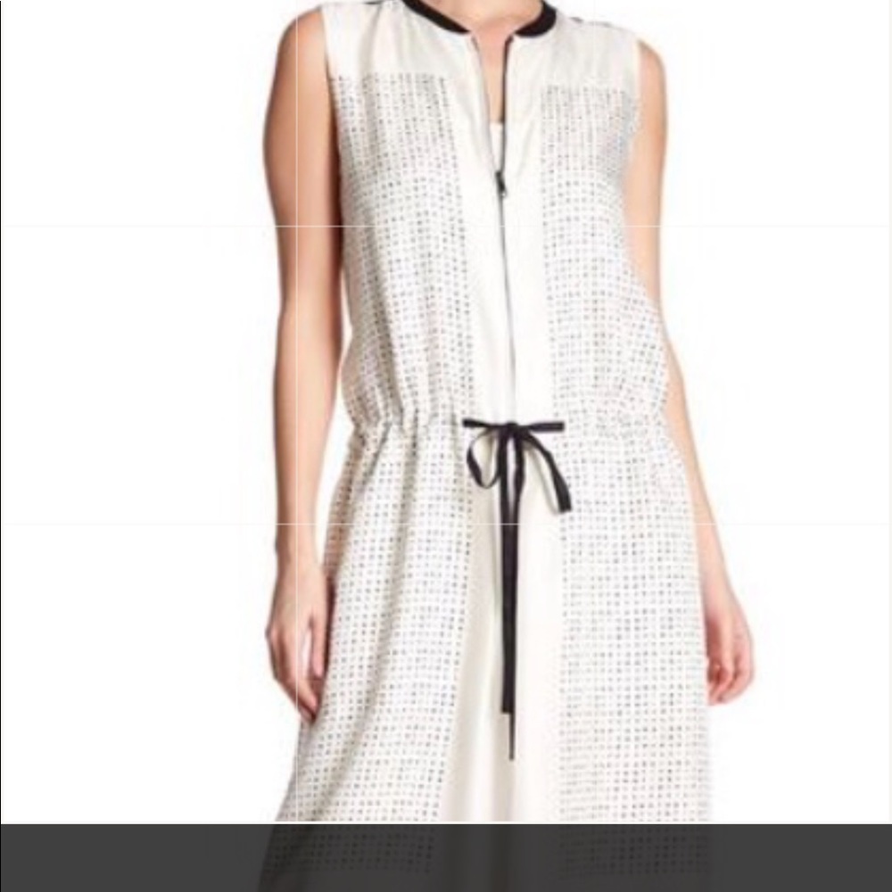 DKNY 100% Silk Maxi Dress